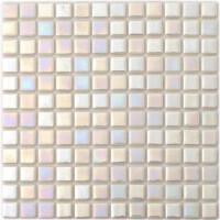 Мозаика Pixmosaic Glass Super White 2.5x2.5 31.7x31.7 Pool № 101