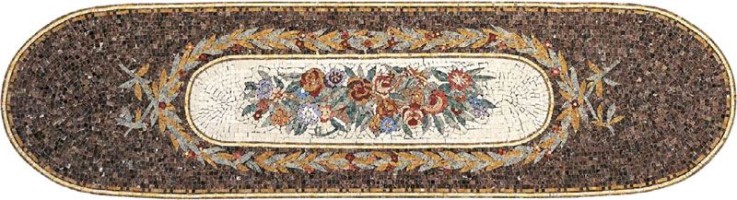 Стеклянная мозаика Sicis Rug Mosaic Rigaud Elemento 5 65x240 57810
