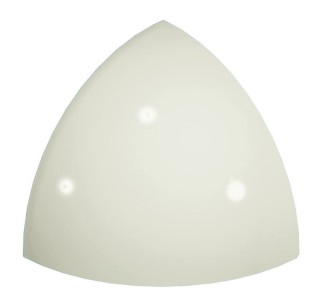 Pool Tile Radial External Corner Beige Smooth