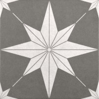 Керамогранит Motto Ceramic Levels Dimgrey Decor 1022 20x20 N100080