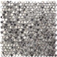 Мозаика Moreroom Stone Stamping Aluminum Silver 30.3x30.3 S027