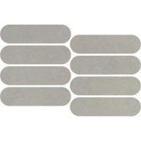 Мозаика Italgraniti Nuances Grigio Mosaico Ovale 19.5x37 NU02MOV