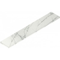 Ступень Italon Charme Deluxe Invisible White Scalino Ang Sx Nat угловая левая 33x160 620070001655