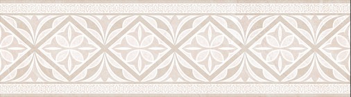 Бордюр Global Tile Gestia Бежевый 7.7x27 B24GE3401TG
