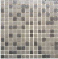 Мозаика Pixmosaic Glass Серая на Сетке 2x2 30.5x30.5 KG101