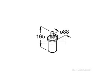 Диспенсер Roca Nuova 8.8x8.8x16.5 816532001