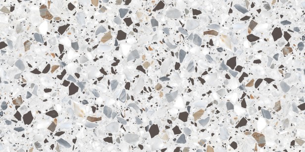 Керамогранит NT Ceramic Terrazzo White 60x120 NTT99606