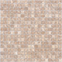 Мозаика Caramelle Mosaic Pietrine 4 mm Emperador Light Mat 30.5x30.5