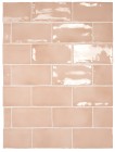Плитка Equipe Manacor Blush Pink 7.5x15 настенная 26904