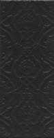 Плитка Kerama Marazzi Альвао структура черный матовый 20x50 настенная 7230