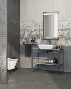 Подступенок Kerama Marazzi Гварди серый светлый матовый обрезной 14.5x60 SG640120R/4