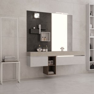 Керамогранит Neodom Concept Silver Stream Carving 60x120 N80036