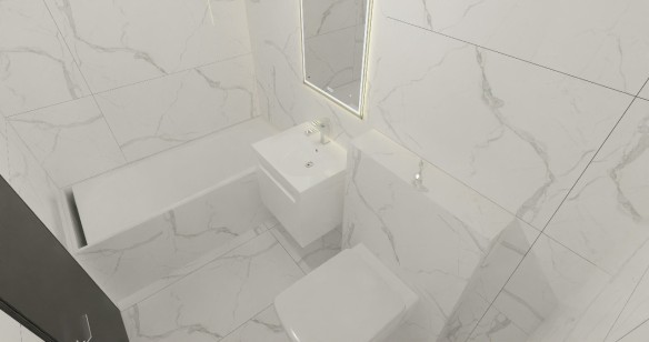 Керамогранит Granoland Tiles Llp Alaska White Polish 60x120 ALASKAWP120