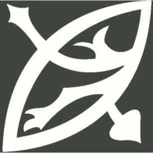 Керамогранит Revoir Paris La Madeleine Zelie Noir 20x20 VVS2020_032