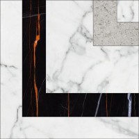 Декор Kerranova Marble Trend Carrara 10x10 K-1000/MR