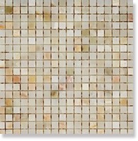 Мозаика Art and Natura Ceramica Marble Mosaic Verde Onix 1.5x1.5 30.5x30.5