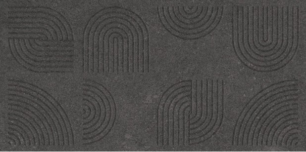 Декор Cerdomus Pietra del Maniero Decor Geometrico Antracite Matt 30x60 88522