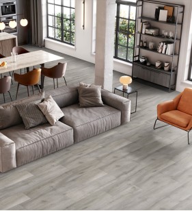 Керамогранит Global Tile Vyborg Серый 19.8x80 GT208022101MCR