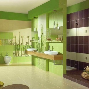 Декор Opoczno Calipso Green Wave 30x45 OD022-023