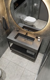 Керамогранит NT Ceramic Quanta Grey Slate Grey 60x120 NS612NTT9026L