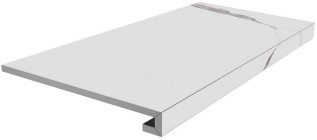 Ступень Kerama Marazzi Монте Тиберио белый матовый 33x80 SG849990R/GCF