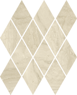 Мозаика Paradyz Silence Beige Mozaika Prasowana Romb Pillow Mat 20.6x23.7