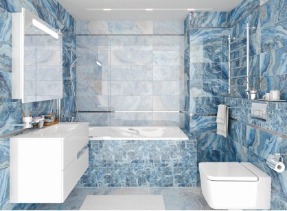 Декор Laparet Aquatic голубой 30x60 18-03-61-3605