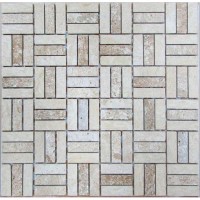 Мозаика Спектр-М Натуральный Камень На Сетке 30x30 Т20-181-4815М