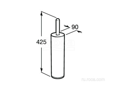 Ёршик Roca Hotels 9x9x42.5 816369001