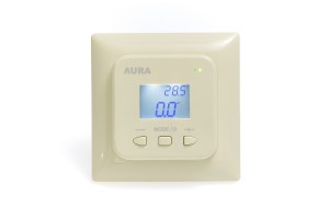 Терморегулятор электронный AURA LTC 530 кремовый
