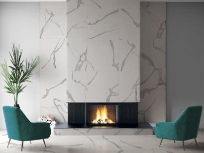 Керамогранит Global Tile Anima Белый 60x120 GT120601503PR