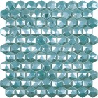 Стеклянная мозаика Vidrepur Hexagon Diamond 370d Turquoise 31.7x30.7