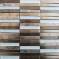 Мозаика Спектр-М Микс из металла на сетке 30x30 А10-106