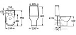 Бачок для унитаза Roca Victoria Nord 15x29.5x38.5 341ND0000