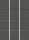 Мозаика Kerama Marazzi Агуста серый темный натуральный из 12 частей 9.8x9.8 1331