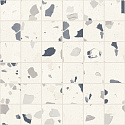 Мозаика Sant Agostino Deconcrete Mosaico De-Medium White 30x30 CSAMDMWH30