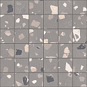 Мозаика Sant Agostino Deconcrete Mosaico De-Medium Grey 30x30 CSAMDMGR30