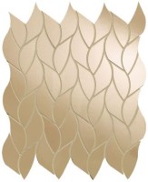 Мозаика Fap Ceramiche Roma Gold Onice Miele Leaves Mosaico 25.9x30.9 FQMT