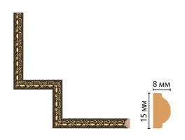 Декоративный угловой элемент Decomaster 130C-1-56 (200x200 мм)