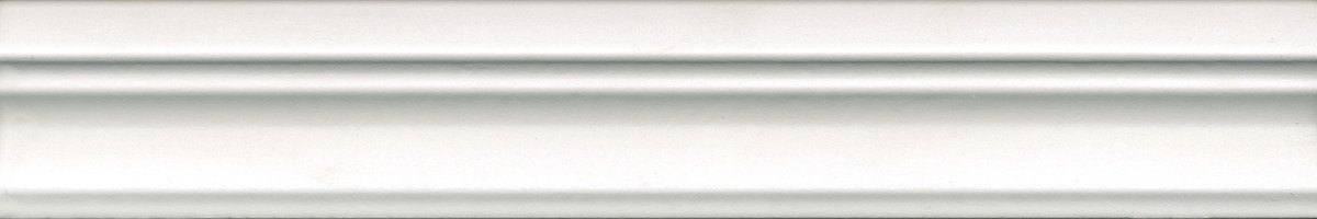 Бордюр Kerama Marazzi Магнолия белый матовый обрезной 5x30 BLC025R