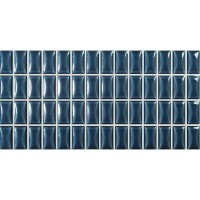 Плитка WOW 3d Bars Bevel Sapphire Gloss 12.5x25 настенная 135552