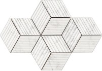 Мозаика Ceramiche Piemme Majestic Cube Apuanian White Nat 30x30 02645