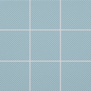 Мозаика Rako Color Two светло-голубая матовая рельефная 1x1 30x30 GRS0K603