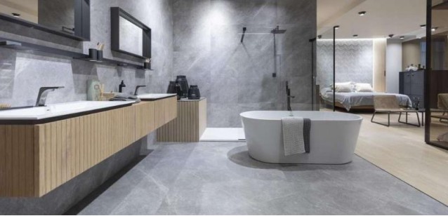 Плитка Porcelanosa Mystic Grey 59.6x150 100336876