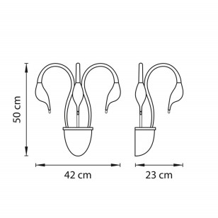 Бра Lightstar Cigno Collo 751637