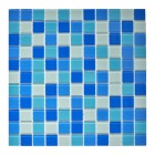 Мозаика Pixmosaic Crystal Glass из стекла на сетке 30x30 PIX001