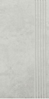 Ступень Paradyz Scratch Bianco Stopnica Prosta Nacinana Mat 29.8x59.8
