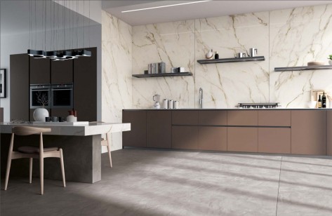 Керамогранит Ceradim Calacatta Sharp Gold Белый Полированный 60x60