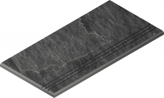 Ступень Italon Materia X2 Titanio Gradino Round Grip Sx 30x60 закругленная левая 620040000069