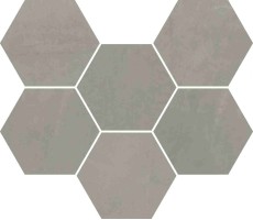 Мозаика Italon Continuum Iron Hexagon 25x29 620110000189